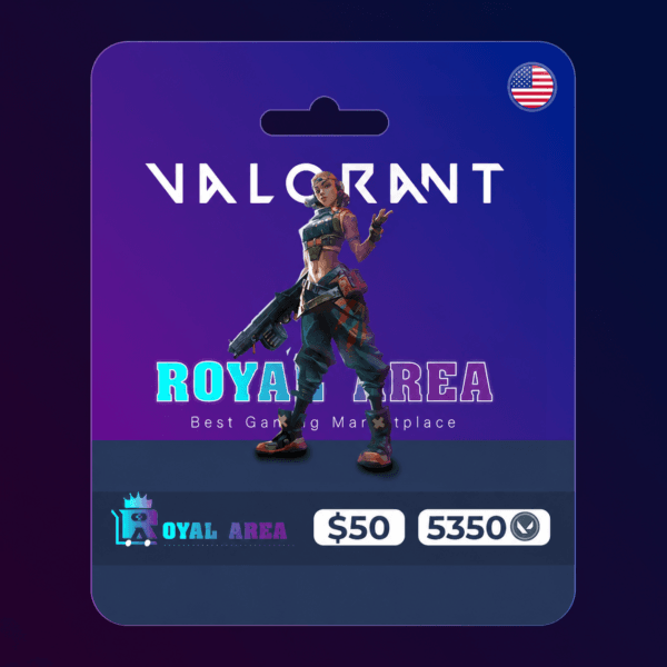 Valorant 5350 VP Gift Card US Valorant 5350 VP Gift Card US
