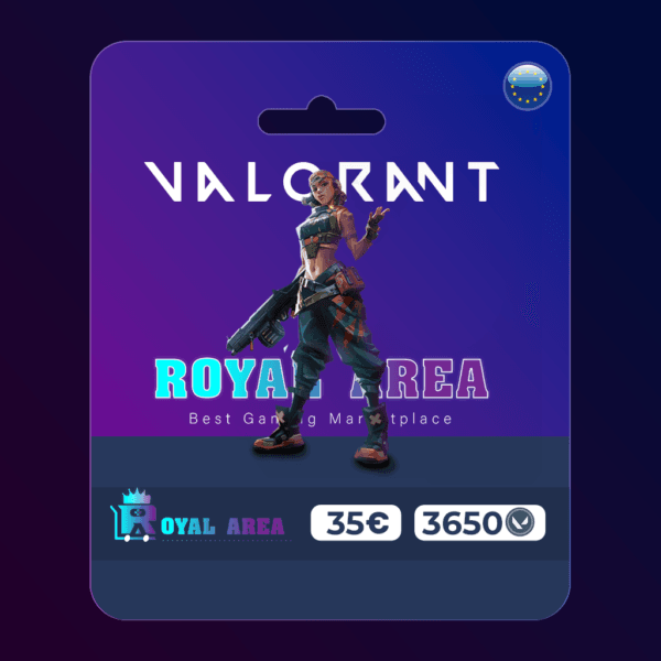 VALORANT 3650 VP EU Gift Card VALORANT 3650 VP Gift Card €35 EU digital code